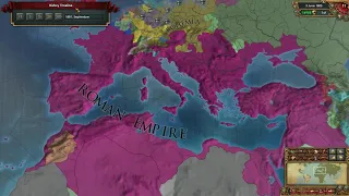 Ironman Fetishist Roman Empire - Europa Universalis IV Timelapse