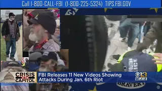 FBI Releases 11 New Videos Of U.S. Capitol Riot Suspects