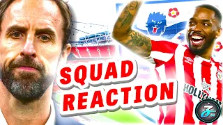 ENGLAND EURO 2024 QUALIFYING SQUAD REACTION!