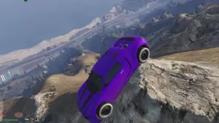 GTA 5 - Driving Super Cars Off Mount Chiliad | 1080p 60fps