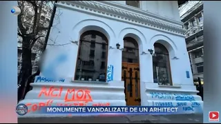 Stirile Kanal D - Monumente vandalizate de un arhitect! Cum si-a justificat gestul?  Editie de pranz