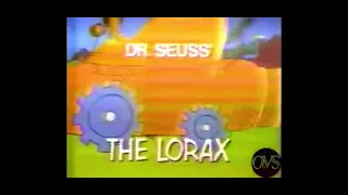 The Lorax (1972) CBS promo (1972)