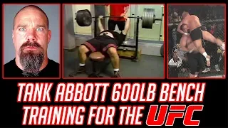 Tank Abbott Benches 600lbs (Old School UFC)