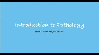 2.1 intro to pathology
