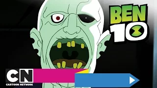 Classic Ben 10 | Призрак всява паника (цял епизод) | Cartoon Network