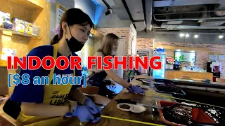 Indoor Fishing Cafe; New way of passing time in Korea, Korea Fishing, Korea Travel