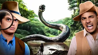 A MAIOR COBRA do MUNDO foi ENCONTRADA?? MAIOR QUE A TITANOBOA!!