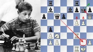 Sparks Of Genius At A Young Age |  Bobby Fischer vs Rodolfo Cardoso  | Game 2 1957