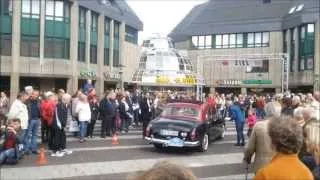 Автопробег ретро автомобилей в Германии. Автопробег старинных автомобилей. Oldtimer.