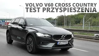 Volvo V60 Cross Country Polestar 2.0 D4 200 KM (AT) - acceleration 0-100 km/h