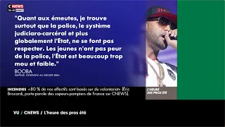 VU du 08/08/23 Booba : "Les jeunes n'ont pas peur de la police"