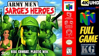 Army Men: Sarge's Heroes | N64 | 4K60ᶠᵖˢ UHD🔴| Longplay Walkthrough Playthrough FULL GAME