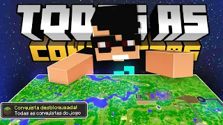 CONSEGUINDO TODAS AS CONQUISTAS DO MINECRAFT #01