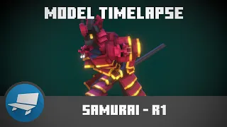 Samurai - R1 | Blockbench Timelapse