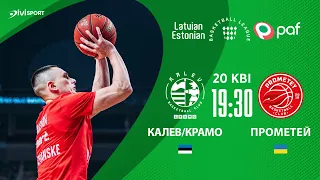 Калев/Крамо - БК Прометей | 20.04.2024 | Баскетбол | Латвійсько-Естонська ліга Pafbet