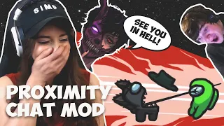 Hilarious New Among Us Proximity Mod | Feat. Corpse, Tubbo, Botez, Minx, 5upp, CourageJD and more!