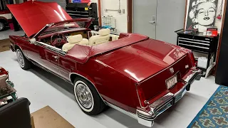 1985 Cadillac Eldorado Biarritz convertible info. Pre engine swap to 6.6 Liter Oldsmobile 403.