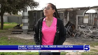 Starr County family loses home in fire, calls out fire department for lack of response