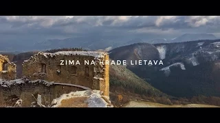 Zima na Lietavskom hrade / Winter on Lietava Castle 🇸🇰