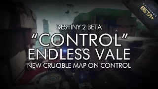 Destiny 2 Beta - Control on Endless Vale Map - Crucible Match Gameplay
