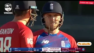 eng vs wi | Tom banton batting #cricket #short#cricket#viralvideo