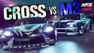 Need for Speed HEAT - Using Cross' Corvette in the Final Mission vs the Most Wanted BMW M3 GTR