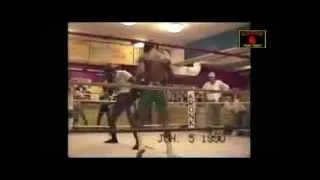 Kronk Sparring 1990.  James Toney vs. Gerald Mcclellan