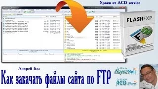Как закачать файлы по FTP с помощью FlashFXP