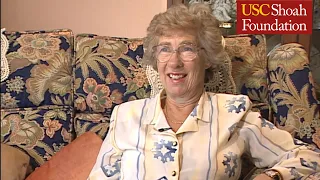 Jewish Survivor Eva Schloss Testimony | USC Shoah Foundation