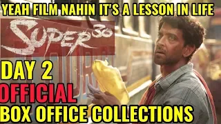 SUPER 30 BOX OFFICE COLLECTION DAY 2 | INDIA | OFFICIAL | HRITHIK ROSHAN | SMASH HIT