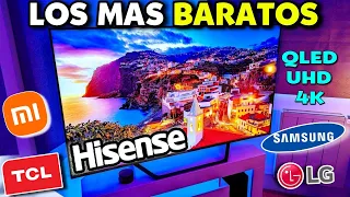 los 7 MEJORES TELEVISORES CALIDAD PRECIO para COMPRAR (2024) | Los Mejores Smart TV BARATOS