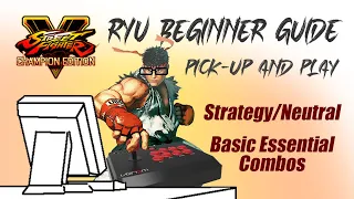 SF5 CE Ryu Total Beginner Mini-Guide (Made in Season 4/Outdated)