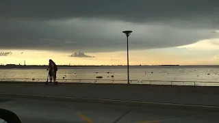 Tallinn, Estonia /DRIVING at Rainy Night /Seaview /Sunset /Õhtune sõit Pirita teel /Таллинн, Эстония