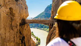 CAMINITO DEL REY (2021) - ścieżka króla Hiszpanii 🇪🇸ANDALUZJA VLOG