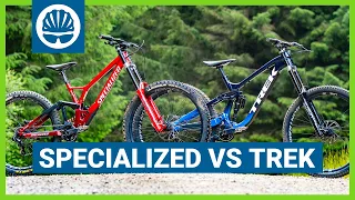 2022 Trek Session Vs. Specialized Demo | Fastest Downhill Bikes Ridden & Rated