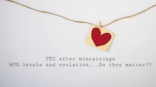 TTC after miscarriage...I ovulated with HCG still in my system!