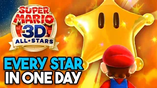 Can You Collect EVERY Star in Super Mario 3D All Stars in Under 24 Hours?