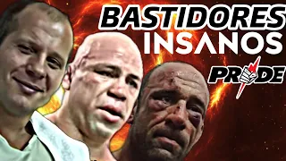 TOP 5 - Momentos INSAN0S do PRIDE FC (BACKSTAGE)