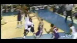 Baron Davis Rams A Dunk On Some Wasteman In College (UCLA)