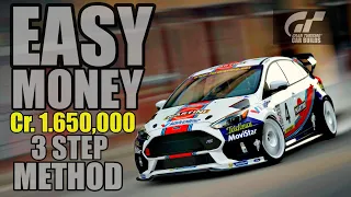 Easy and fun Money Method GT7 | New update 1.46 | GT7 Money Grind | Ford Focus RS tune