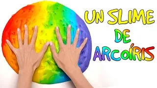 Cómo hacer un Slime Arcoíris🌈💩