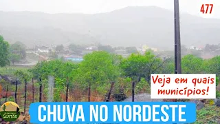 Veja a Chuva no Nordeste do Brasil Ep477