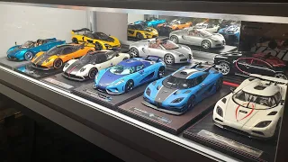 Collection Display Update (1/18 Resin Model Supercars & Hot wheels Super Treasure Hunts!)