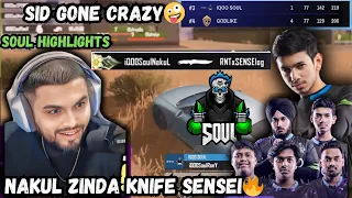 SID BACK IN ACTION🤣CRAZY LIVE REACTION ON SOUL🚀DOMINATION🔥IN ONE GAME FINALS😍