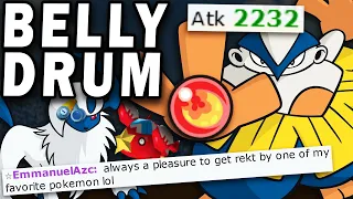 BELLY DRUM HARIYAMA FEINTS POKEMON IN OU