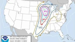 NWS Severe Weather Briefing 4-8-11