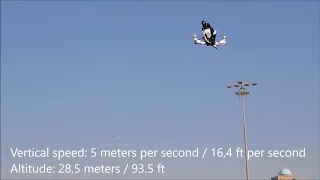 30 m (98 feet) altitude record!