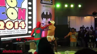 Hentai Kamen vs Spiderman Toycon 2014 1080