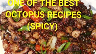 A MUST-TRY SPICY OCTOPUS RECIPE!!!! #octopus #octopusrecipe #spicyoctopus #seafoods