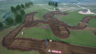 2015 High Point Motocross Animated Track Map